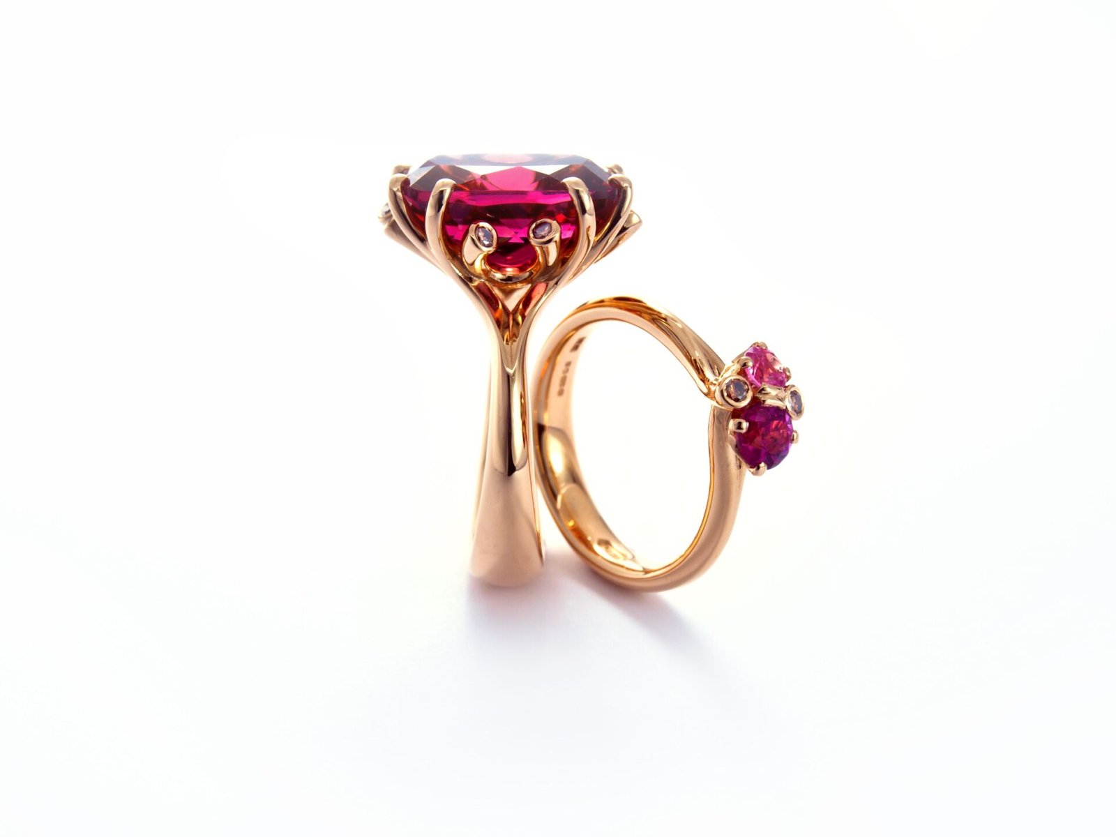 Top Plum Diamonds Wedding Rings